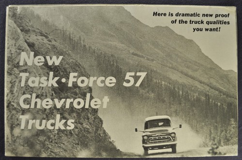 1957 chevrolet truck brochure - 1957,