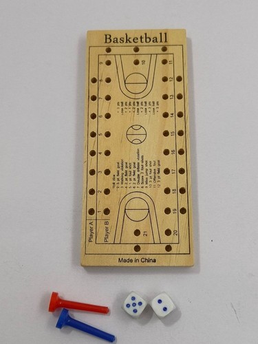 Vintage wooden basketball - vintage,