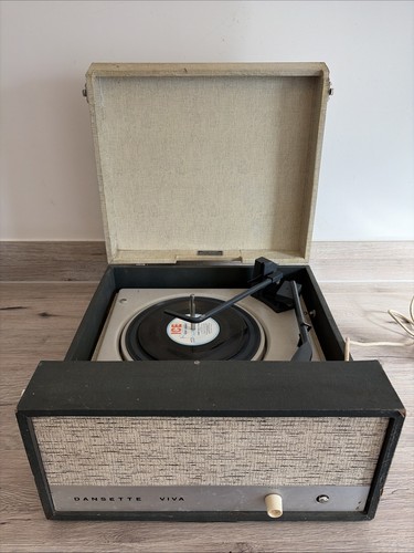 Vintage 1960s dansette viva - vintage,