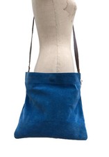 Owen Barry Suede Bag Blue