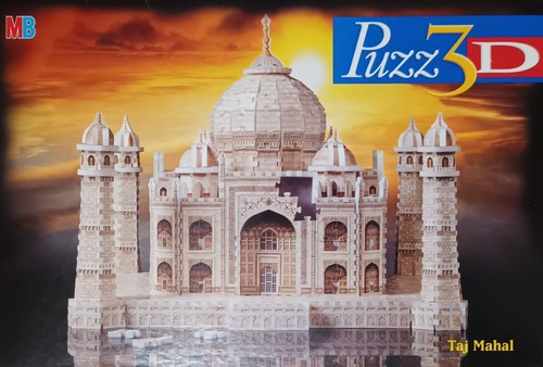 Taj mahal jigsaw puzzle - 3d,