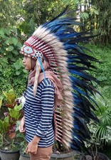 Blue Feather Warbonnet