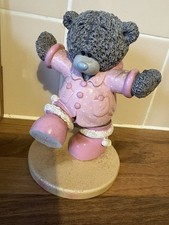 Tatty Teddy Me to You Large Figurine - Pink Rainwear Theme