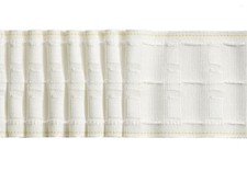 Hallis 76mm Woven Pocket Curtain Heading Tape White 0157R