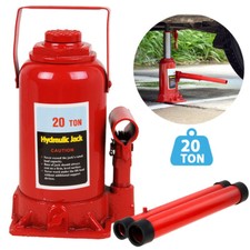 20 Ton Bottle Jack Heavy Duty Hydraulic Tonne Lifting Car Van Caravan Equipment