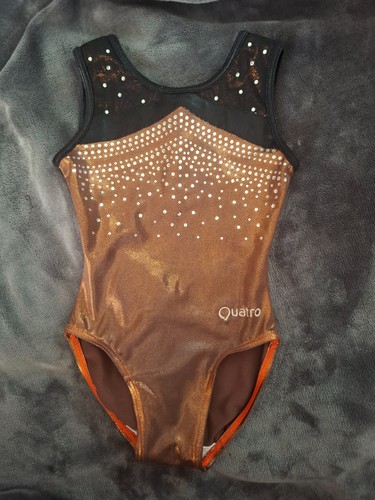 Quatro gymnastics leotard size
