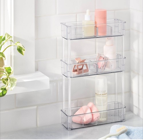 Brightroom clear tier shelf - brightroom, 3-tier