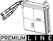 Mahle Evaporator PREMIUM LINE