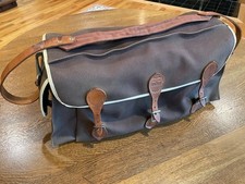 Antique 1930's 40's Lyon & Coulson Canvas Fly Fishing Bag - Tackle, Creel