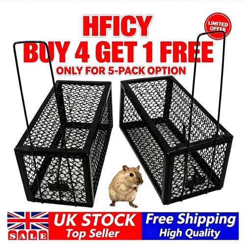 Hficy metal humane mouse trap - metal,