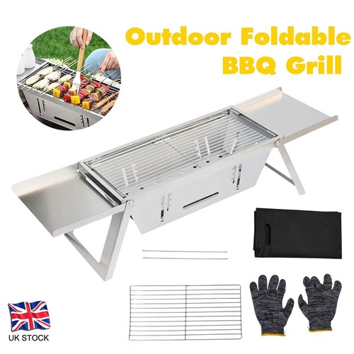 Portable folding charcoal - portable, bbq