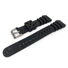 Seiko 4HX0JB Watch Strap Black