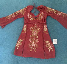 ASOS Design Embroidered Long