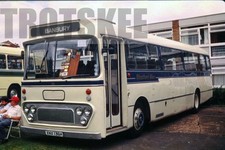 35mm Slide Stratford Blue Leyland PSU3A Alexander 36 XNX136H c1980s Original