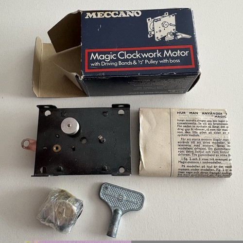 Meccano magic motor 1970s mint - meccano,