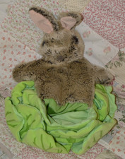 The Puppet Company Rabbit In Lettuce Hand Puppet