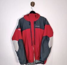 Rare Vintage Berghaus Mera Peak Gore-Tex XCR Rain Coat in Red, Size L