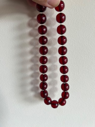 Vintage cherry amber bakelite - vintage,