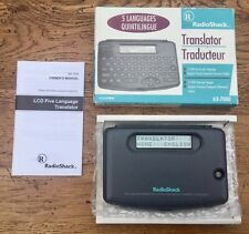 Radio Shack LCD Five-Language