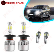 For Citroen Berlingo 100w Super White Xenon HID High/Low/LED Side Headlight Bulb