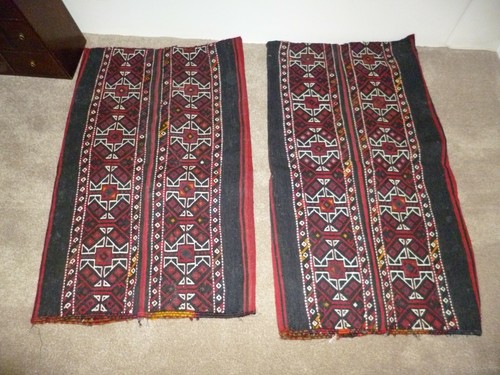 Antique kilim floor - antique, cushions