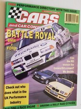 Cars and Car Conversions Magazine October 1993 BMW M3 Escort Cosworth MG Maestro