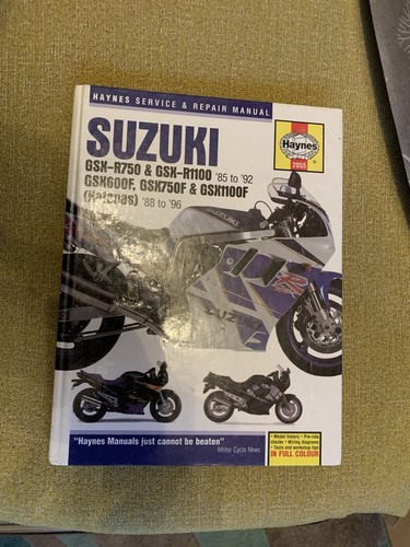 Suzuki gsx600 750f gsx1100 - suzuki, gsx600/750f