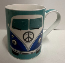VW Camper Van Mug Turquoise &