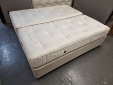 John Lewis Hemp 2450 Pocket Spring Zip Link 180 x 200cm Bed Mattress £2500