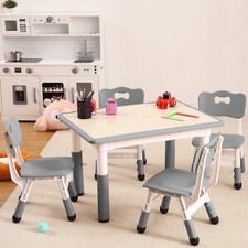 Kids Table and 4 Chairs Set