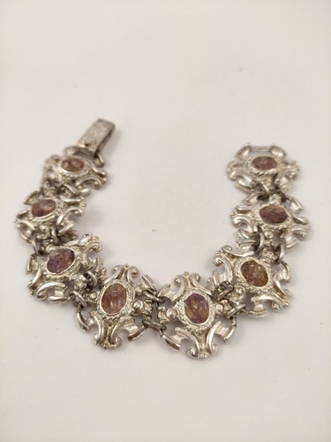 Vintage ornate amethyst chips