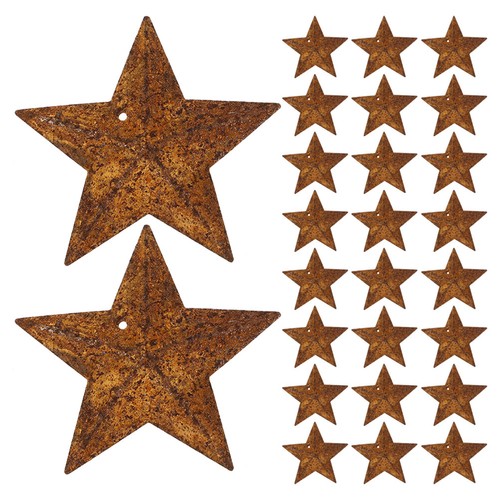 Pcs small rusty stars for - pcs,