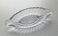 Glass Banana Split Dish Boat