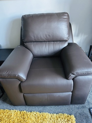 Plan brown leather - ,