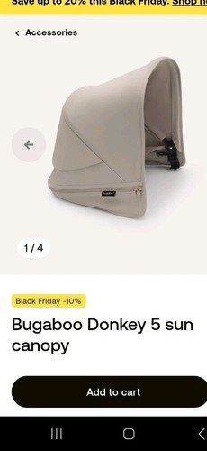 Bugaboo donkey5 hood - , taupe
