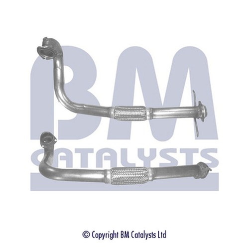 Front exhaust pipe fit kit - pipe, +