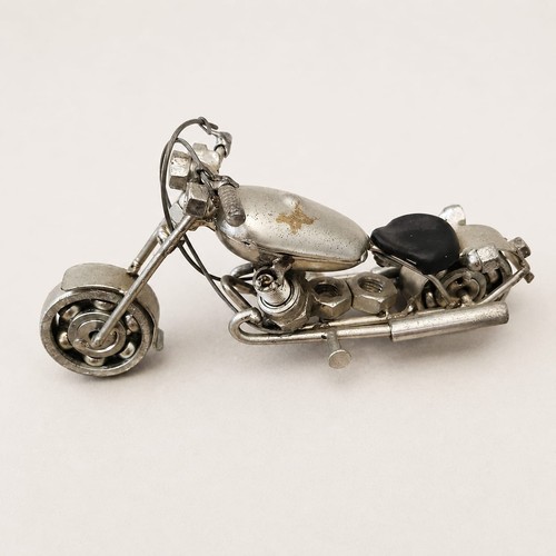 Handmade metal motorcycle - handmade,