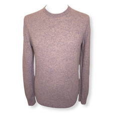 COS Wool Jumper Mens Size S Brown Long Sleeve Pullover Knit COS Jumper