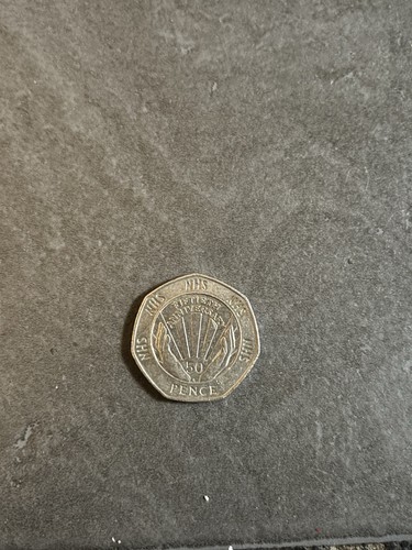 Nhs 50p coin - 50p,