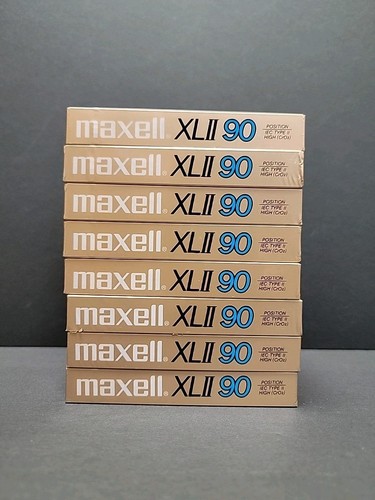 Lot maxell xlii 90 1986 - 8,