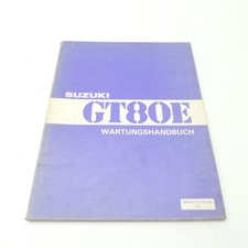 Original Suzuki GT 80 E 3XE workshop manual repair manual manual C4303