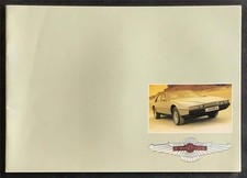 ASTON MARTIN Lagonda Car Sales Brochure 1980