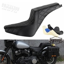 Gel Pad 2-Up Seat For Harley