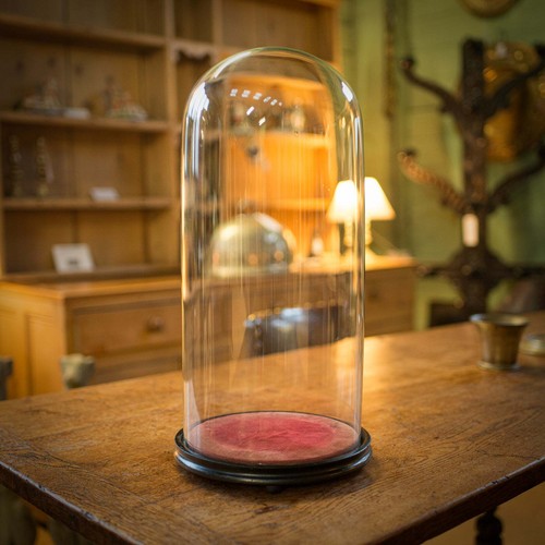 Large antique display dome - large,