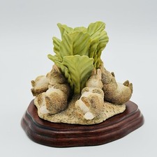 Border Fine Arts B0450 The floppy Bunnies Beatrix Potter Figurine LE RARE