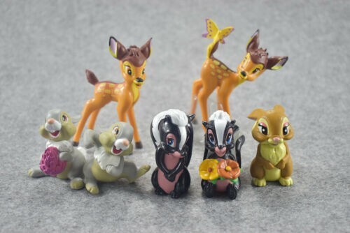 Catoon bambi thumper plastic - bambi,