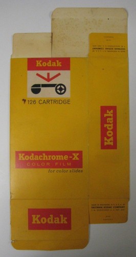 Vtg kodak 126 cartridge - vtg,