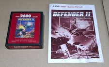 Atari 2600 "Defender II" Game