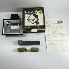 Thorn Sunflood Sun 500 Flood Light Boxed w/Lamp Manual Untested Spare/Repair