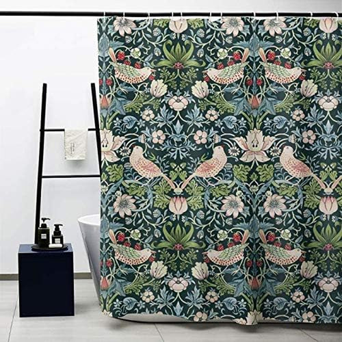 William morris shower - morris, curtain